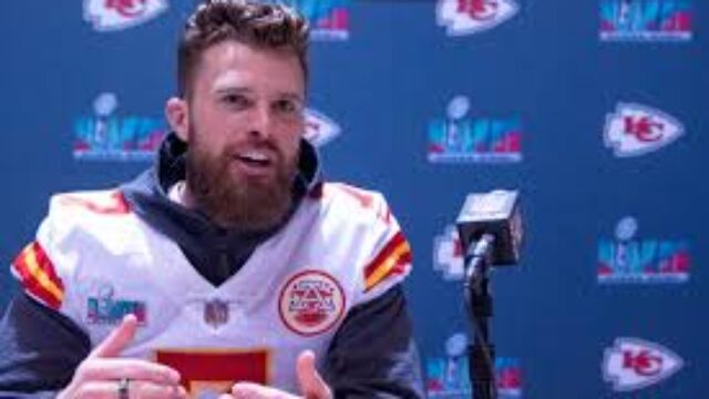 Harrison Butker Says He Has ‘Nothing to Apologize For’ When Asked About Faith-Based Speech Ahead of Super Bowl