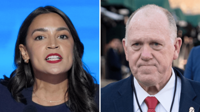 Border Czar Homan Takes His Case Against AOC to the DOJ