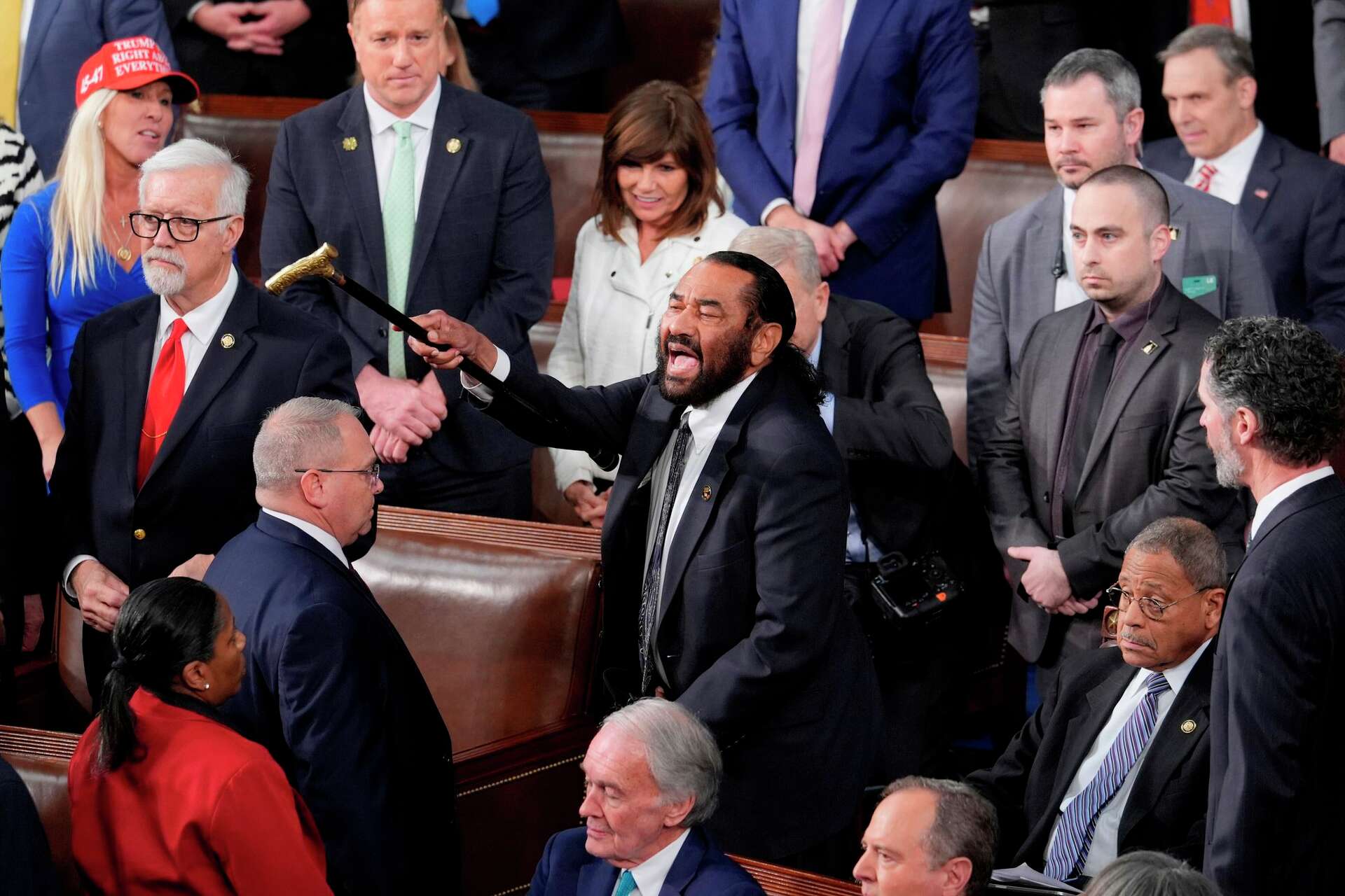 Rep. Al Green, Booted from Trump Speech, Has Lived Off Taxpayers for 47 Years.
