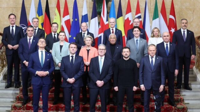 Globalist Lovefest: Western Leaders Line Up With Zelensky in UK for Group Shot After Rude and Repulsive Stunt at White House