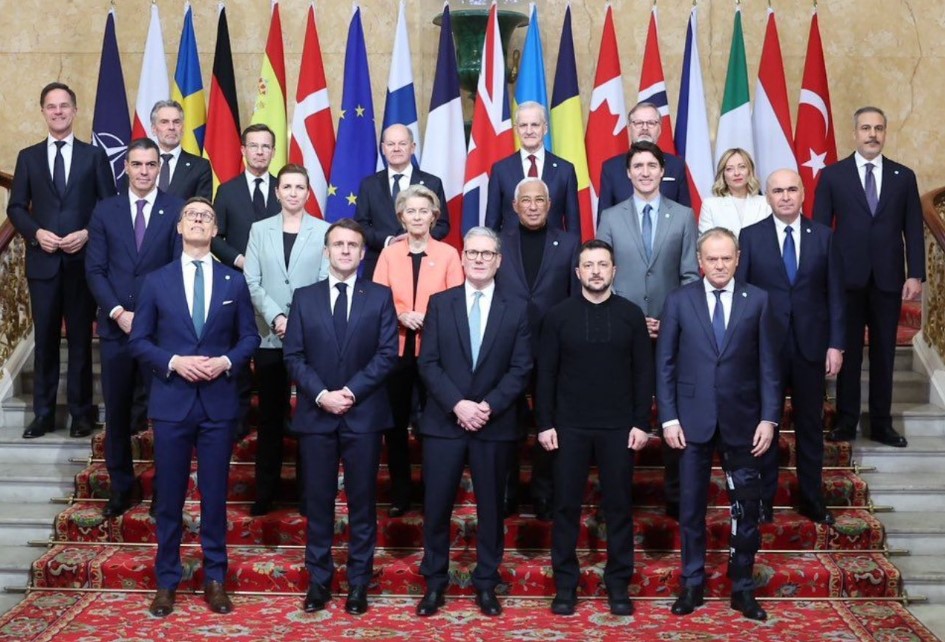 Globalist Lovefest: Western Leaders Line Up With Zelensky in UK for Group Shot After Rude and Repulsive Stunt at White House