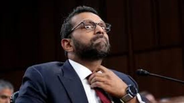 FBI Director Kash Patel Names Chris Wray Type Never Trumper to Run FBI Washington Field Office