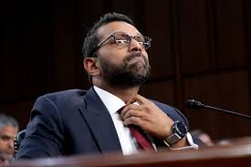 FBI Director Kash Patel Names Chris Wray Type Never Trumper to Run FBI Washington Field Office
