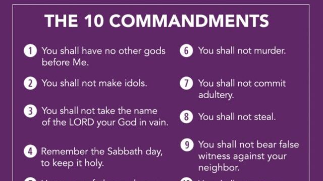 The False Commandment