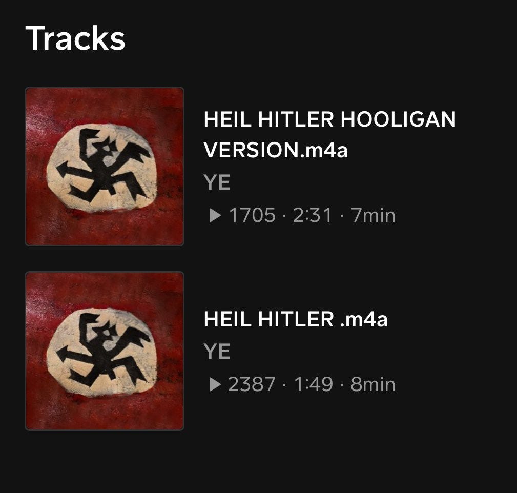 Ye’s ‘Heil Hitler’ is the Song of the Summer