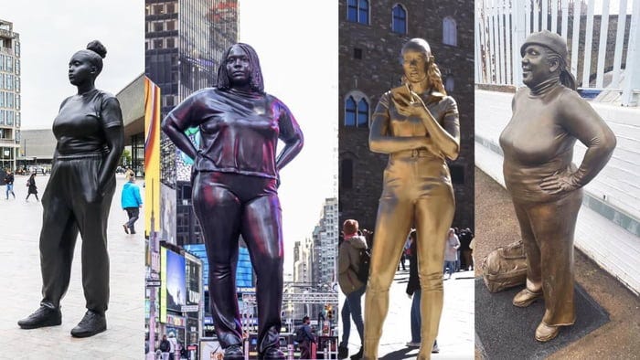 Planet of the Fat Black Statues