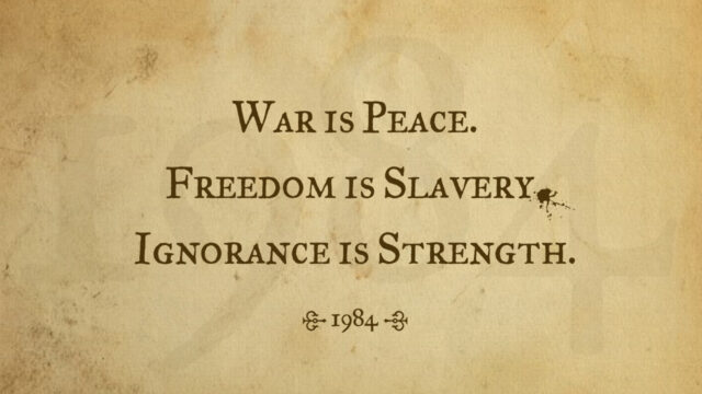 The Era of Great Pretending Looks Wobbly
