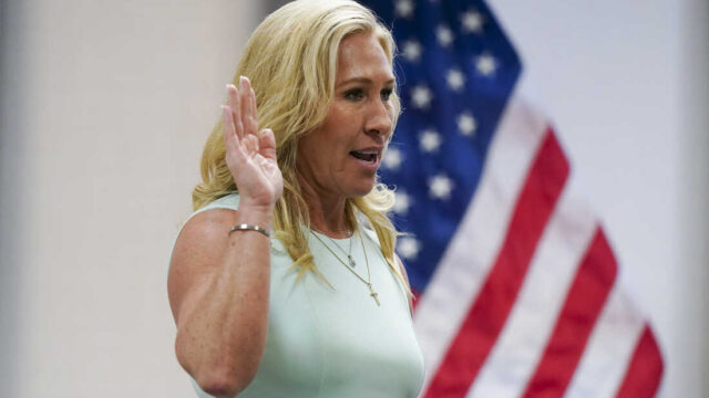 Marjorie Taylor Greene Blasts ‘Disgusting’ MAGA Hawks