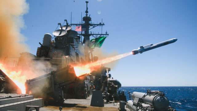 U.S. Navy Used Munitions at ‘Alarming Rate’ to Intercept Iranian Missiles Fired at Israel