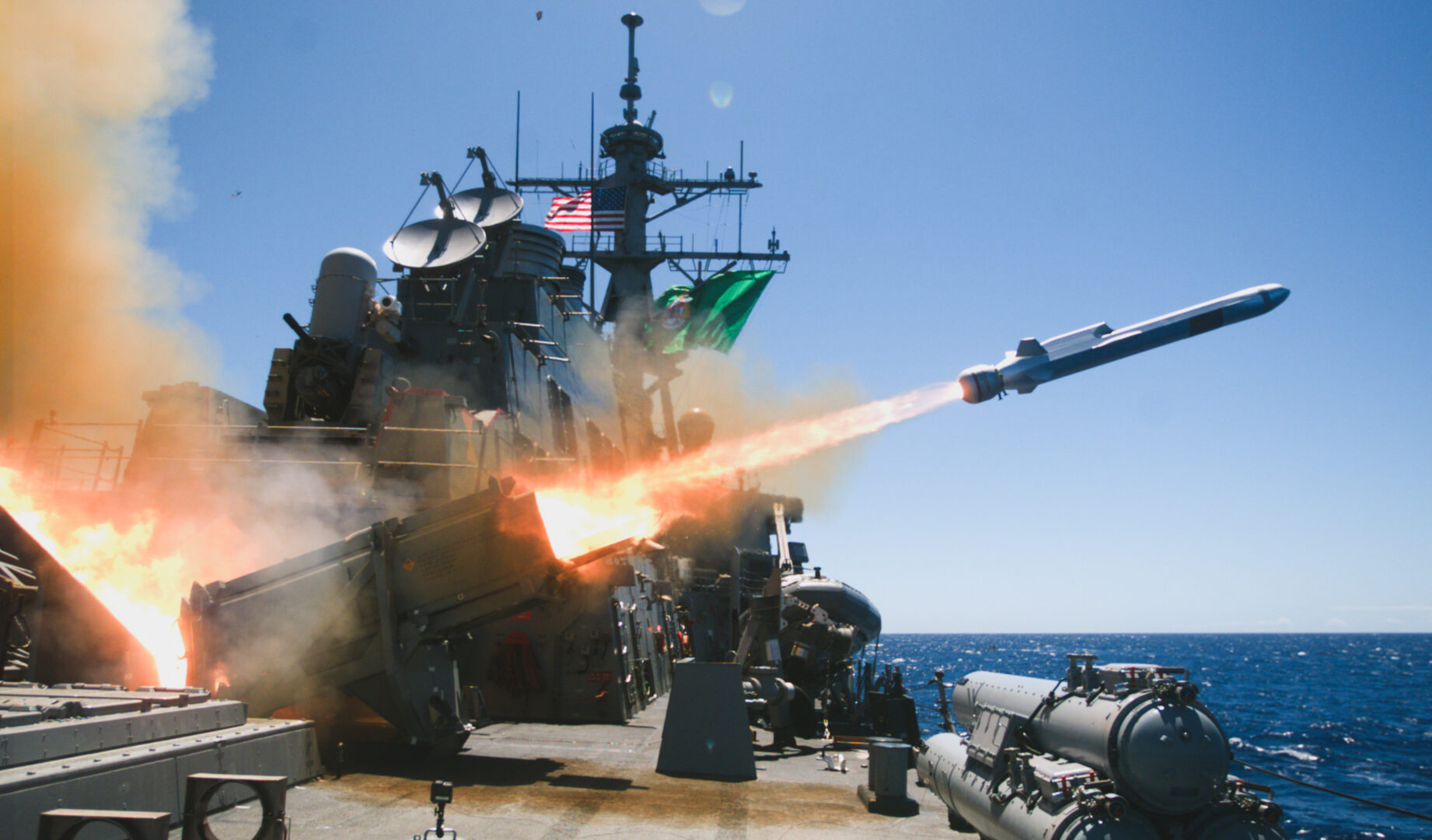 U.S. Navy Used Munitions at ‘Alarming Rate’ to Intercept Iranian Missiles Fired at Israel