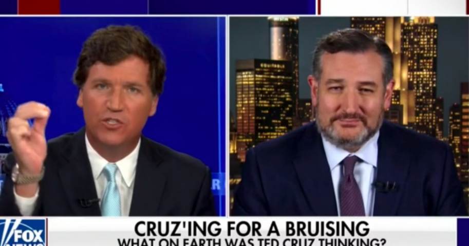 Cruz Wants Tucker as His 2028 Enemy
