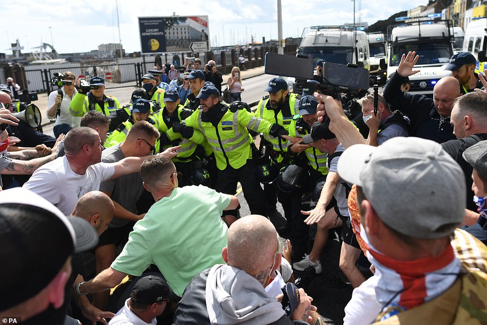 Footage of Anti-Illegal Immigrant Protests is Now Being Blocked in the UK
