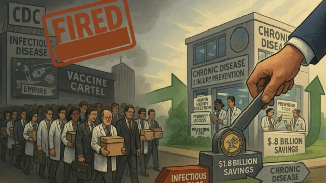 600 CDC Employees Fired as HHS Launches Massive Restructuring