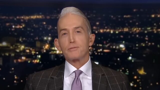 Fox News Conservatard Trey Gowdy: ‘Disarm Young White Men’
