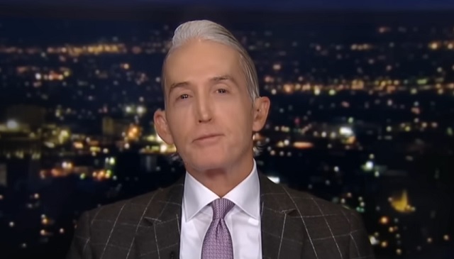 Fox News Conservatard Trey Gowdy: ‘Disarm Young White Men’