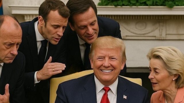 Trump the Magnificent and His Clapping Vassals
