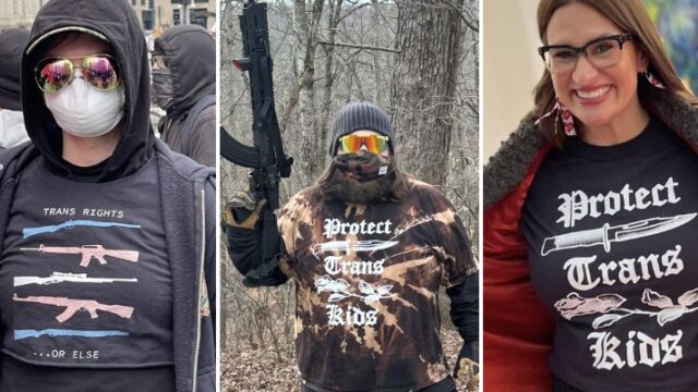 Trans Propaganda, Merch Encourages Violence to ‘Protect Trans Kids,’ Kill ‘Fascists’