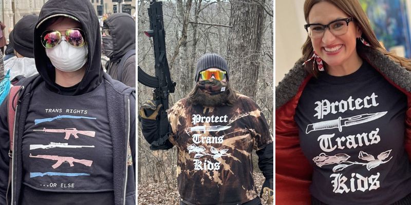 Trans Propaganda, Merch Encourages Violence to ‘Protect Trans Kids,’ Kill ‘Fascists’