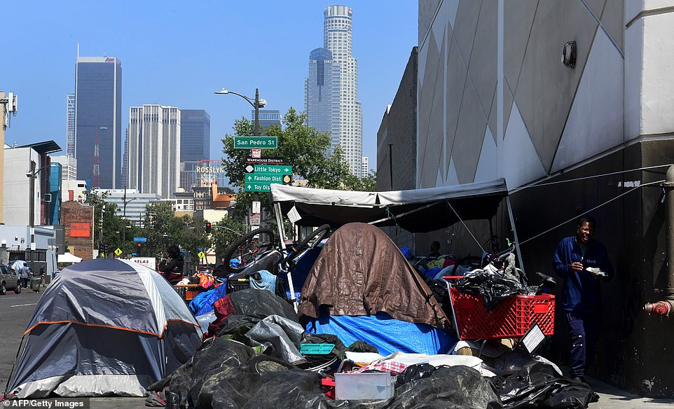More Than Half of LA’s Street Homeless Are Not From LA