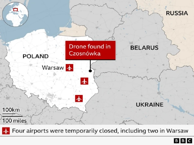 The Reported Russian Drone Incursions Into Poland Might Have Been Due to NATO Jamming