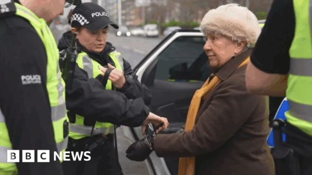 Elderly Scottish Woman Arrested for Discussing Abortion