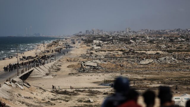 Living in the Remnants of Gaza City