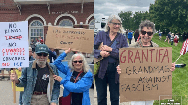 Billionaire-Funded ‘No Kings’ Color-Revolution Turns Into White Liberal Boomer Parade as Dems Become National Laughingstock