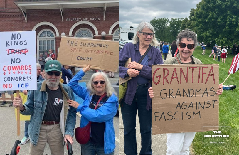 Billionaire-Funded ‘No Kings’ Color-Revolution Turns Into White Liberal Boomer Parade as Dems Become National Laughingstock