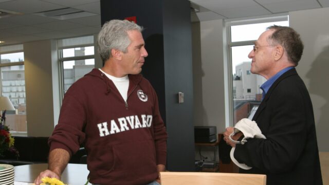 Jeffrey Epstein Aided Alan Dershowitz’s Attack on Mearsheimer and Walt’s ‘Israel Lobby’