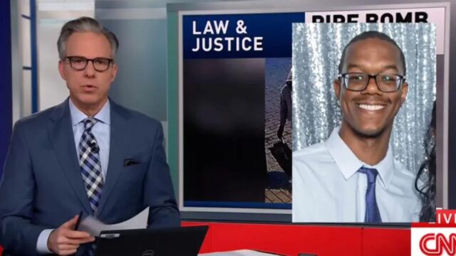 ‘Instinctually Programmed To Lie’: CNN’s Jake Tapper Mislabels D.C. Pipe-Bomb Suspect as ‘White Man’