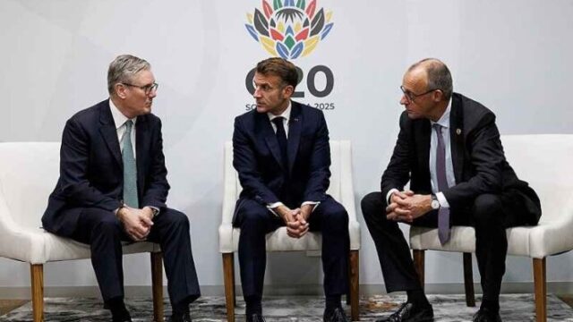 The Three Stooges — Starmer, Macron and Merz