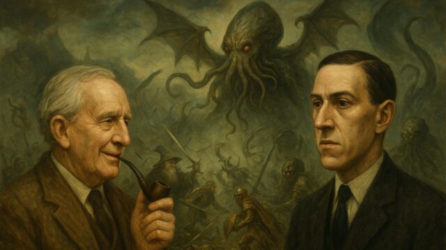 Tolkienian Right and Lovecraftian Left