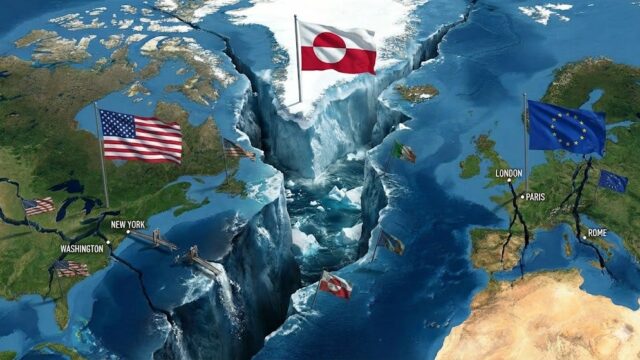 The Irreversible Split of the West