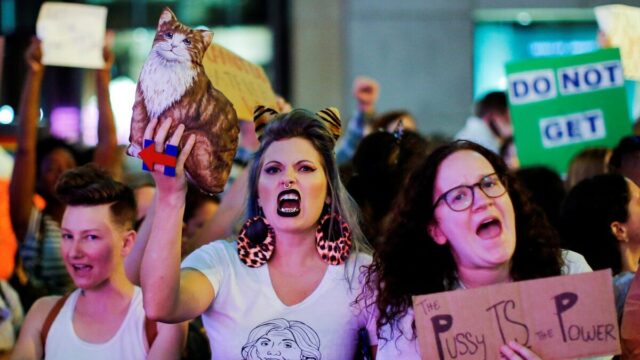 Radicalized Left-Wing Woman Fatigue