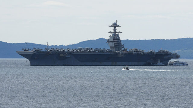 Most Expensive U.S. Aircraft Carrier Now Out of Commission for a Year After Supposed ‘Laundry Fire’