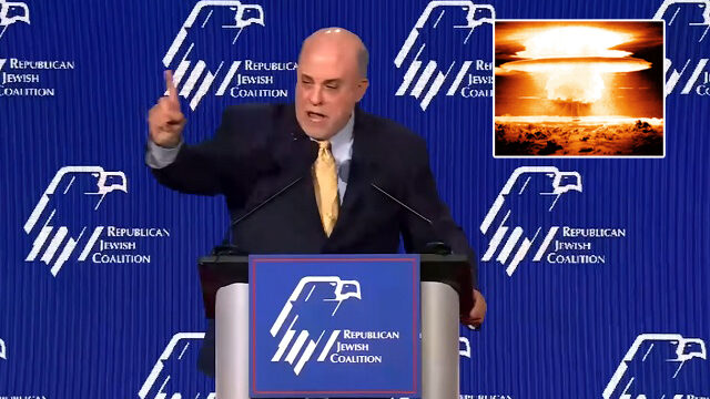 Mark Levin and Jonathan Pollard Push for Nuking Iran