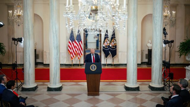 Trump Talks War for Easter Week