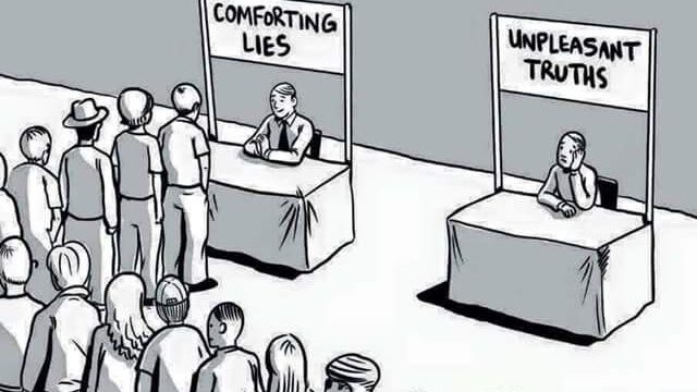 When the Cost of Truth is High, We — and AI — Lie