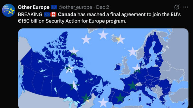 Mark Carney Just Cracked the American Empire in Half as Canada Entertains Joining the EU