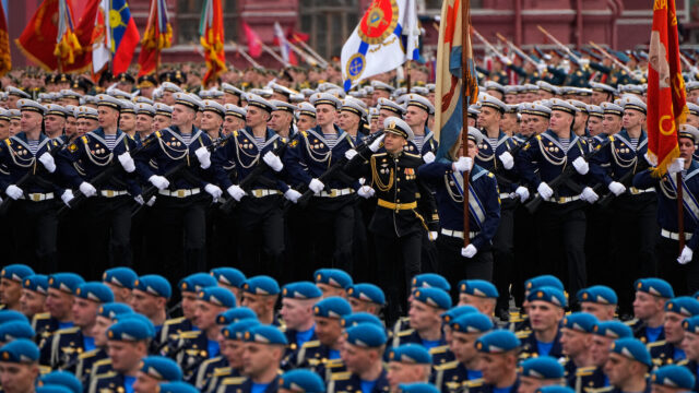 Zelensky Again Steps Down From Ledge as Russian V-Day Parade Predictably Proceeds as Planned