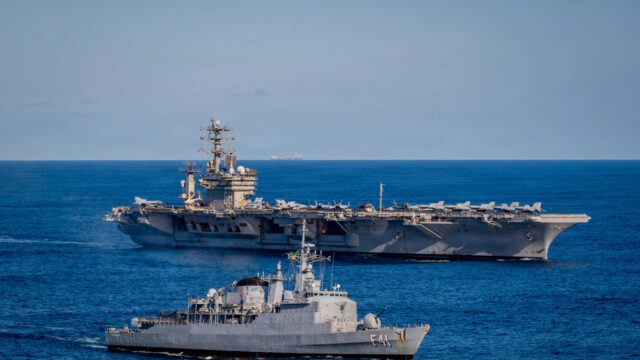 U.S. Aircraft Carrier Strike Group Arrives in the Caribbean Amid Threats of War Against Cuba