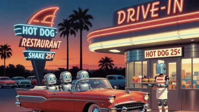 The Robot Hotdog Stand