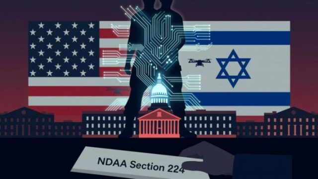 NDAA: New U.S. Bill Will Fuse Israel and U.S. Militaries Into One